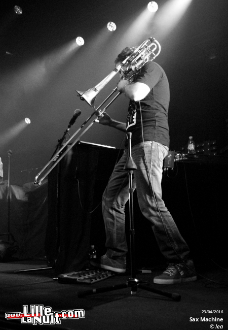 Deluxe + Sax Machine feat. RacecaR à l’Aéronef en live - photo n°6