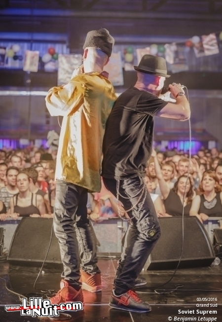 Zoufris Maracas + Soviet Suprem au Grand Sud à Lille – Wazemmes l’Accordéon 2016 en live - photo n°15