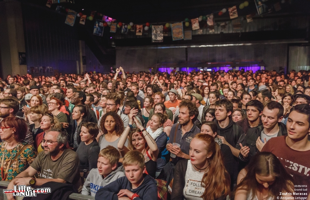 Zoufris Maracas + Soviet Suprem au Grand Sud à Lille – Wazemmes l’Accordéon 2016 en live - photo n°9