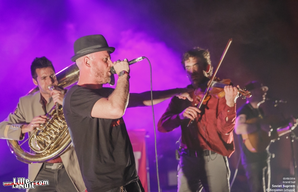 Zoufris Maracas + Soviet Suprem au Grand Sud à Lille – Wazemmes l’Accordéon 2016 en live - photo n°8