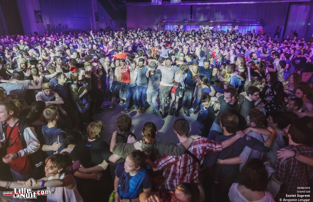 Zoufris Maracas + Soviet Suprem au Grand Sud à Lille – Wazemmes l’Accordéon 2016 en live - photo n°19