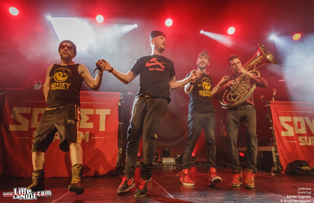 Zoufris Maracas + Soviet Suprem au Grand Sud à Lille – Wazemmes l’Accordéon 2016 en live - photo n°9