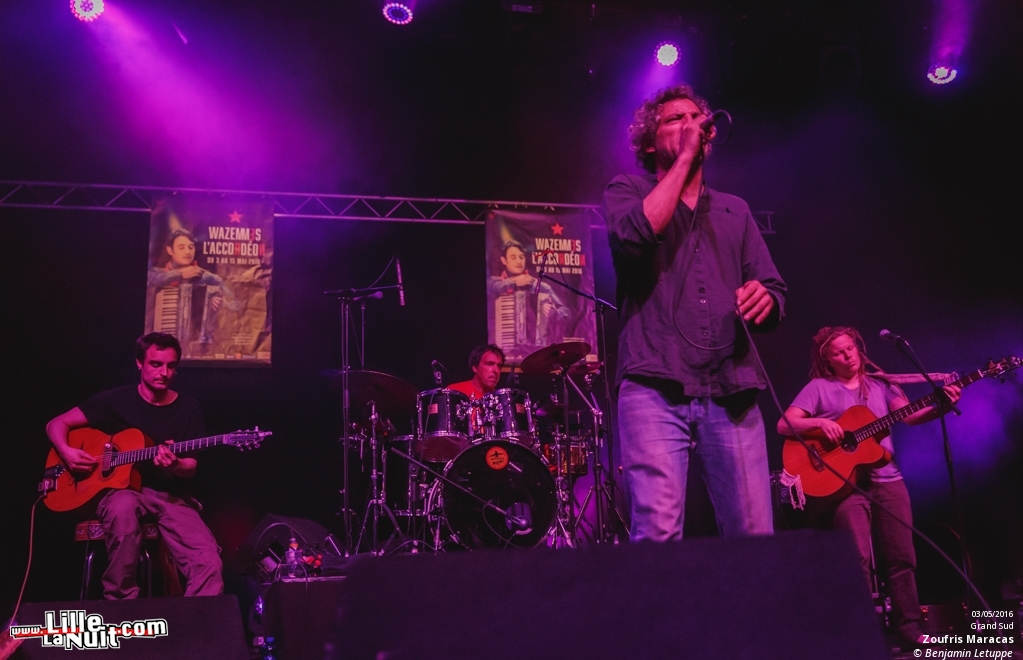 Zoufris Maracas + Soviet Suprem au Grand Sud à Lille – Wazemmes l’Accordéon 2016 en live - photo n°6