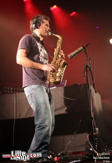 Deluxe + Sax Machine feat. RacecaR à l’Aéronef en live - photo n°3
