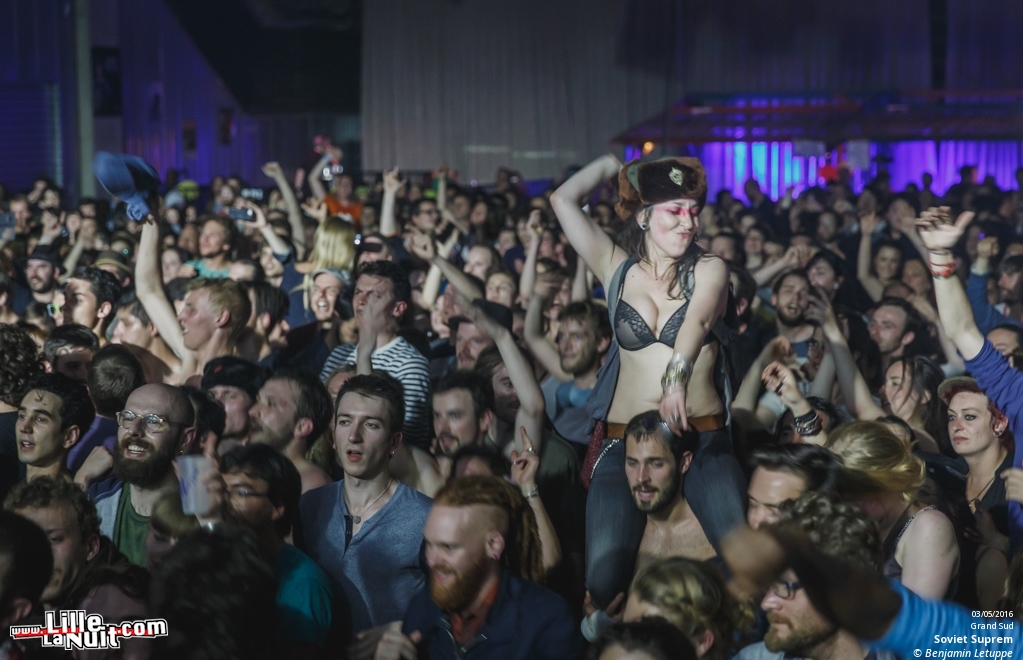 Zoufris Maracas + Soviet Suprem au Grand Sud à Lille – Wazemmes l’Accordéon 2016 en live - photo n°17