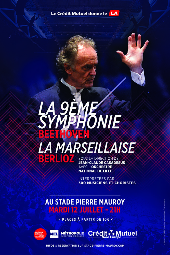 Jean-Claude Casadesus &#038; l’Orchestre National de Lille au stade Pierre-Mauroy
