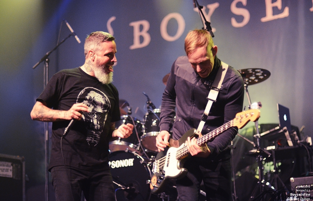 ANTIFest : Anti-Flag + Carving + Boysetsfire + Wolf Down à l’Aéronef en live - photo n°12