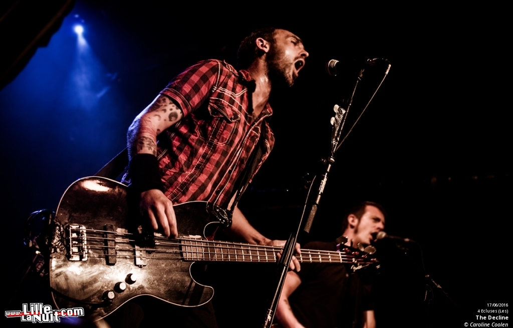 Anti-Flag + The Decline aux 4Ecluses en live - photo n°4