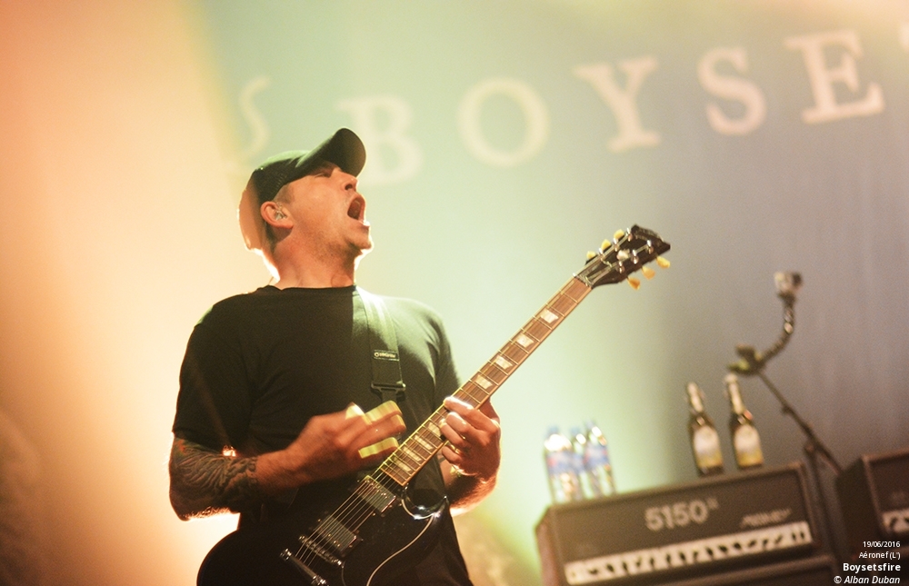 ANTIFest : Anti-Flag + Carving + Boysetsfire + Wolf Down à l’Aéronef en live - photo n°3