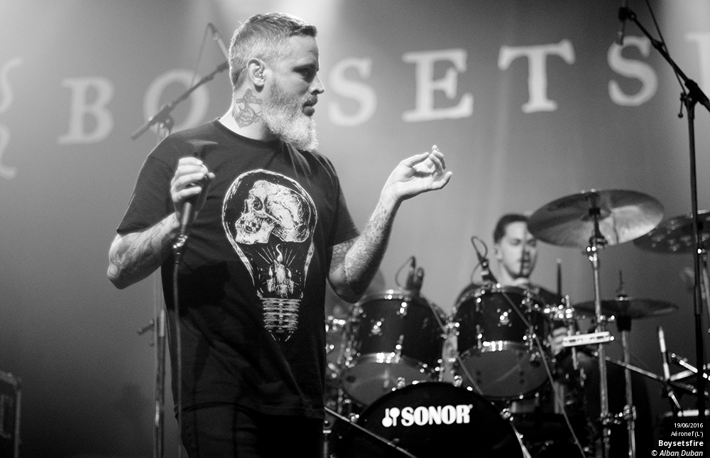 ANTIFest : Anti-Flag + Carving + Boysetsfire + Wolf Down à l’Aéronef en live - photo n°10