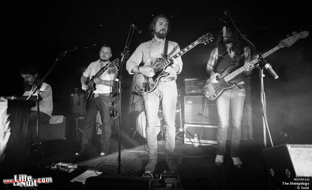 The Sheepdogs à la Péniche Lille en live - photo n°8