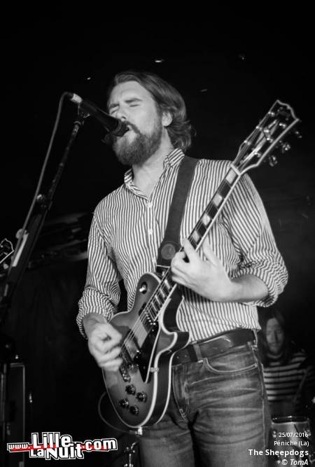 The Sheepdogs à la Péniche Lille en live - photo n°3