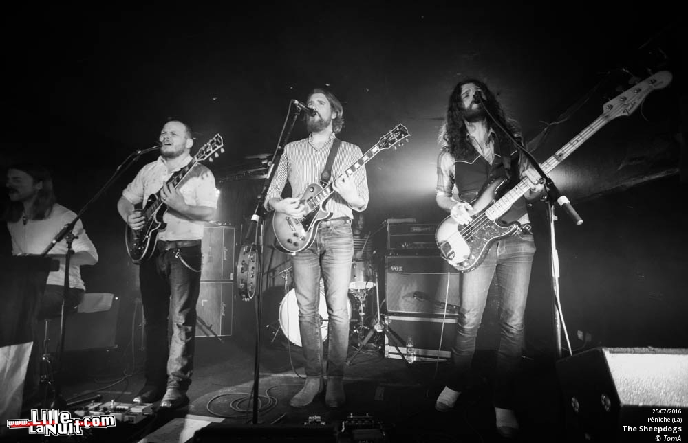 The Sheepdogs à la Péniche Lille en live - photo n°1