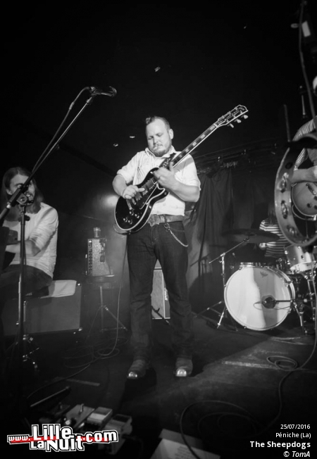 The Sheepdogs à la Péniche Lille en live - photo n°9