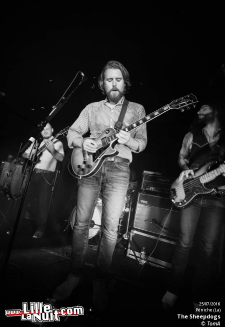 The Sheepdogs à la Péniche Lille en live - photo n°11