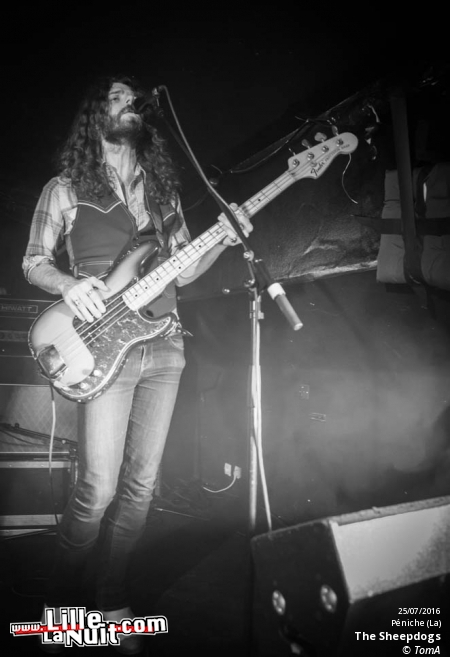 The Sheepdogs à la Péniche Lille en live - photo n°7