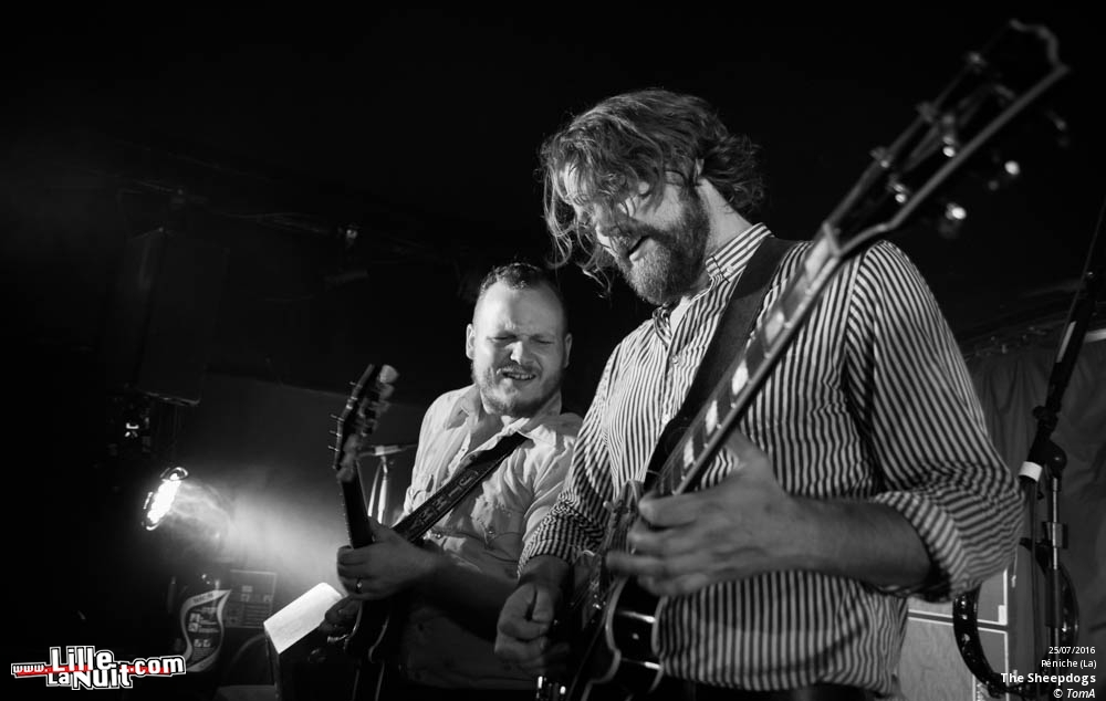 The Sheepdogs à la Péniche Lille en live - photo n°2