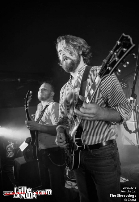 The Sheepdogs à la Péniche Lille en live - photo n°19