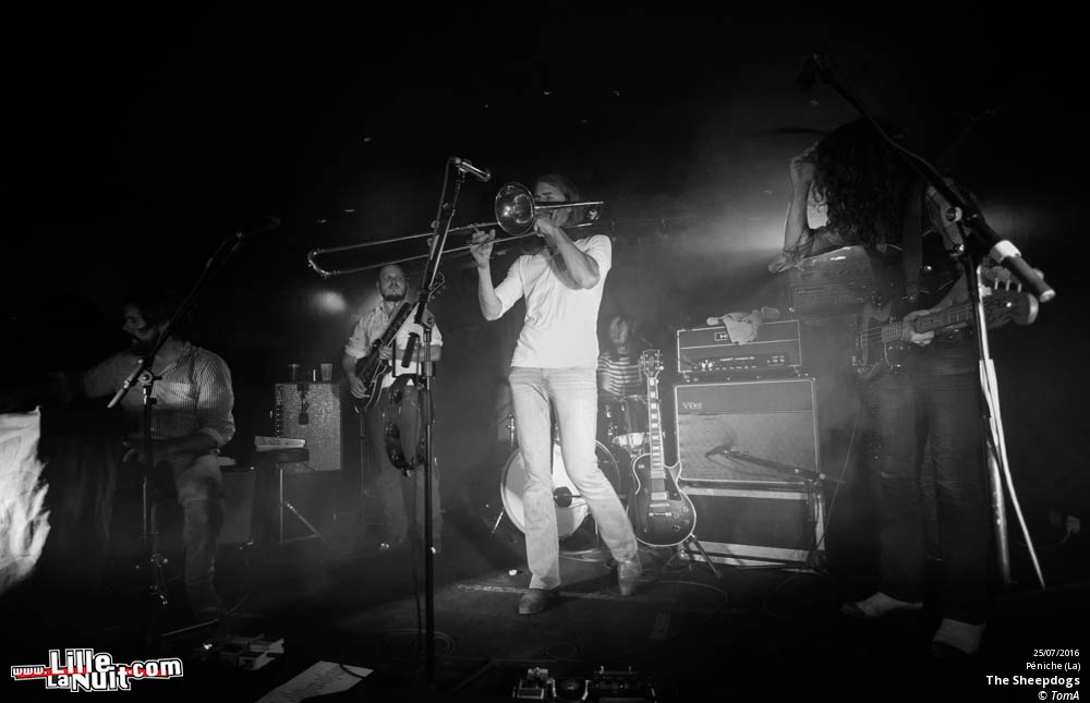 The Sheepdogs à la Péniche Lille en live - photo n°22