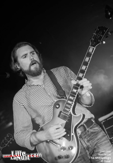 The Sheepdogs à la Péniche Lille en live - photo n°6