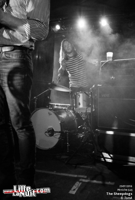 The Sheepdogs à la Péniche Lille en live - photo n°27