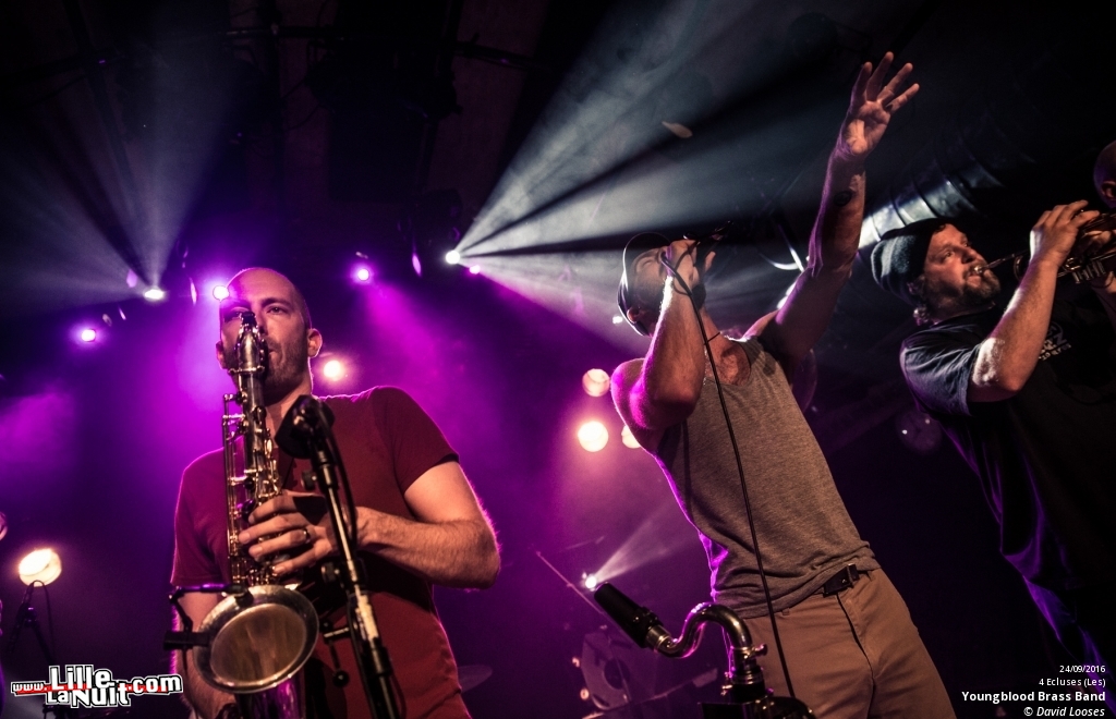 Youngblood Brass Band + Sorg & Napoleon Maddox aux 4Ecluses en live - photo n°6