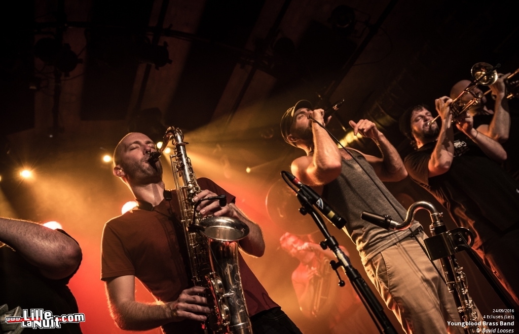 Youngblood Brass Band + Sorg & Napoleon Maddox aux 4Ecluses en live - photo n°13