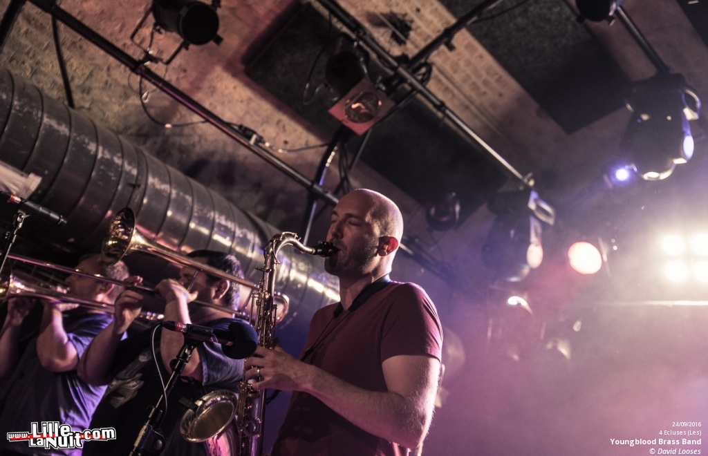 Youngblood Brass Band + Sorg & Napoleon Maddox aux 4Ecluses en live - photo n°1
