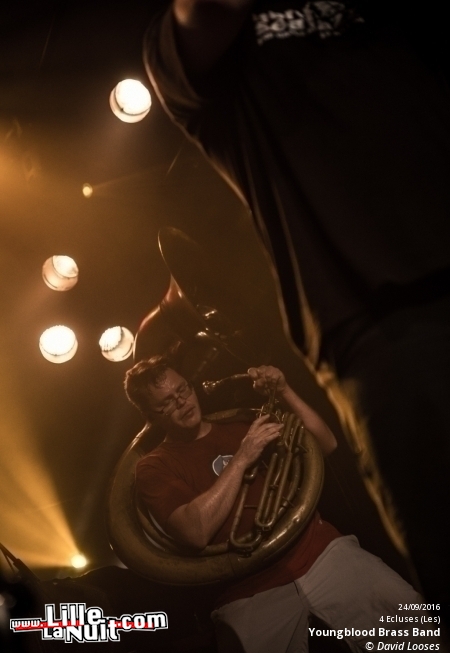 Youngblood Brass Band + Sorg & Napoleon Maddox aux 4Ecluses en live - photo n°16