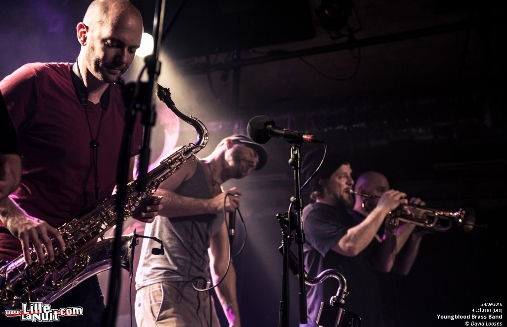 Youngblood Brass Band + Sorg & Napoleon Maddox aux 4Ecluses en live - photo n°4
