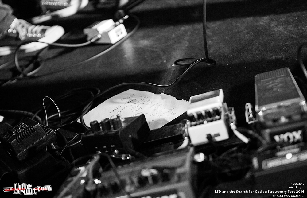 Strawberry Fest 2016 à la Péniche de Lille – jour 2 : LSD and the Search for God + TAU + Levitation Room + V.Love en live - photo n°1