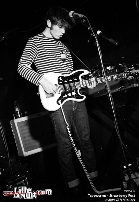 Strawberry Fest 2016 à la Péniche de Lille – jour 1 : Camera + Klaus Johann Grobe + Shadow Motel + Tapeworms en live - photo n°7