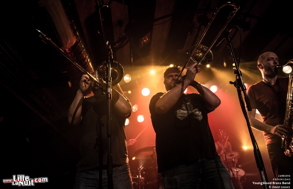Youngblood Brass Band + Sorg & Napoleon Maddox aux 4Ecluses en live - photo n°15