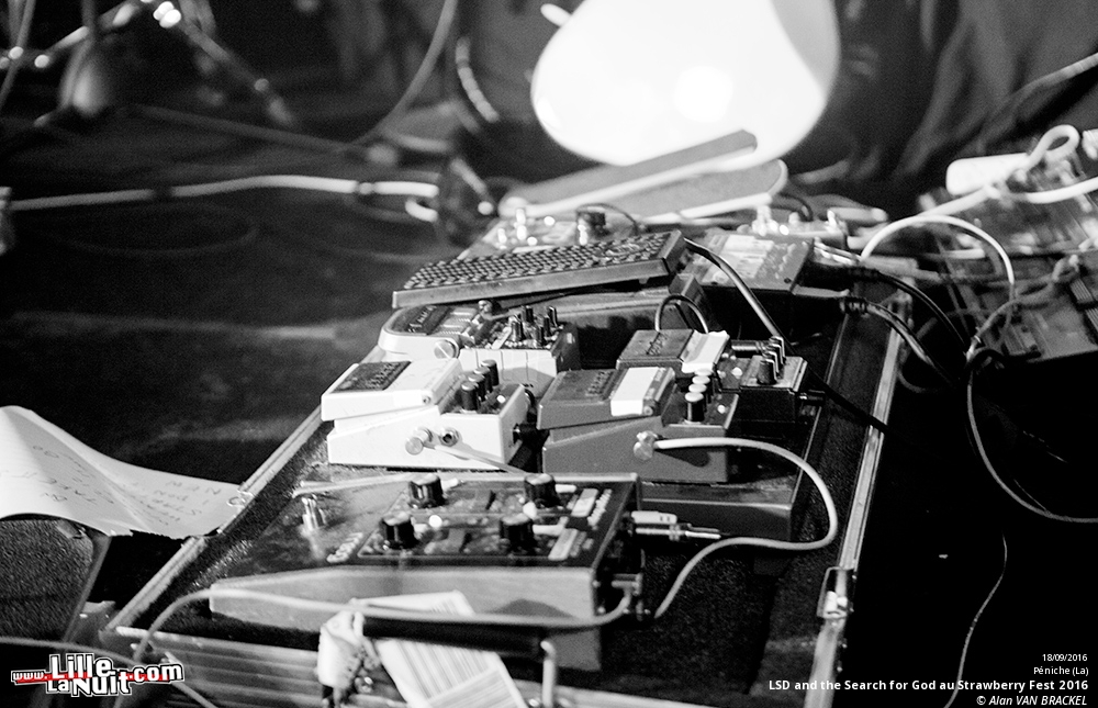 Strawberry Fest 2016 à la Péniche de Lille – jour 2 : LSD and the Search for God + TAU + Levitation Room + V.Love en live - photo n°2