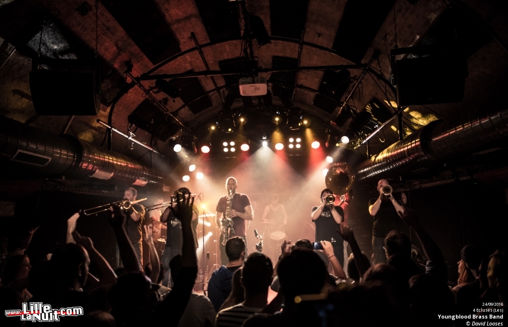 Youngblood Brass Band + Sorg & Napoleon Maddox aux 4Ecluses en live - photo n°17