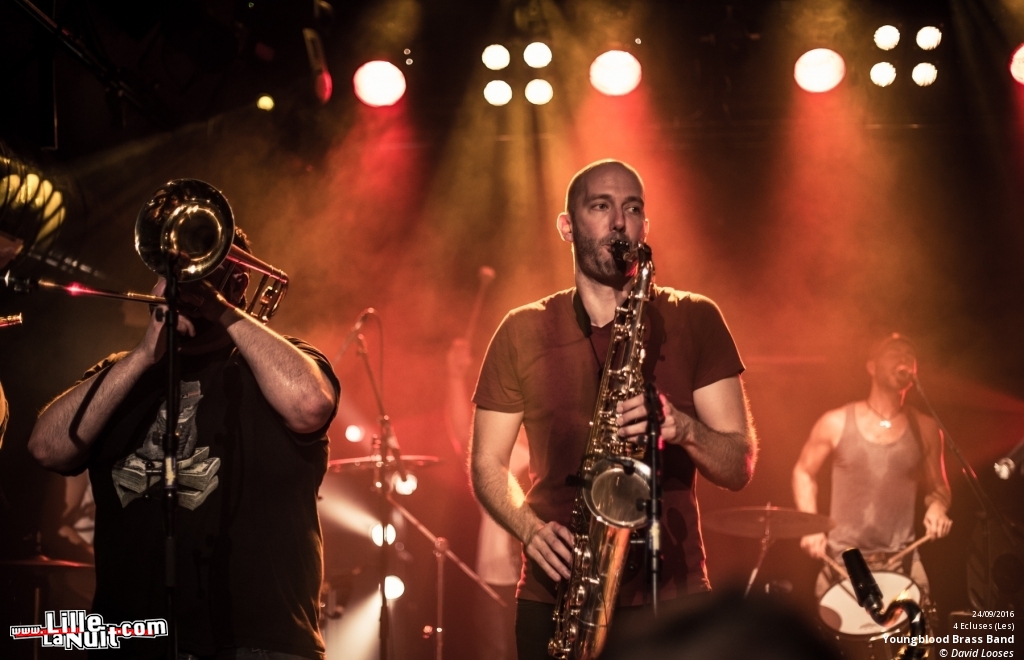 Youngblood Brass Band + Sorg & Napoleon Maddox aux 4Ecluses en live - photo n°10