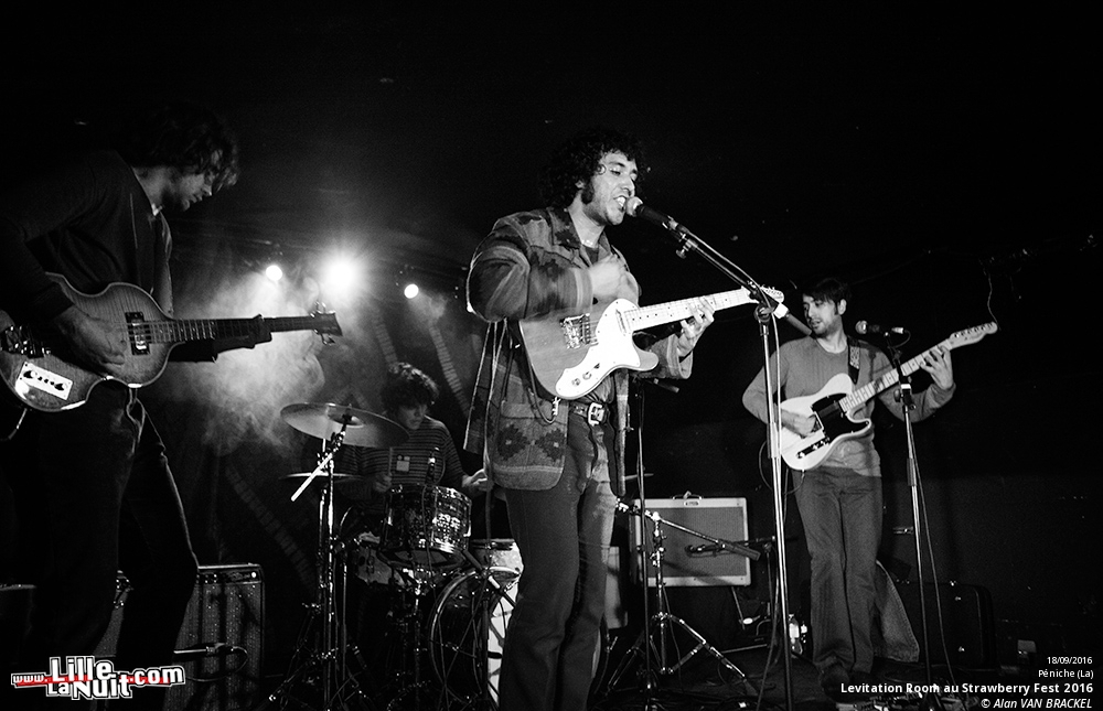 Strawberry Fest 2016 à la Péniche de Lille – jour 2 : LSD and the Search for God + TAU + Levitation Room + V.Love en live - photo n°9