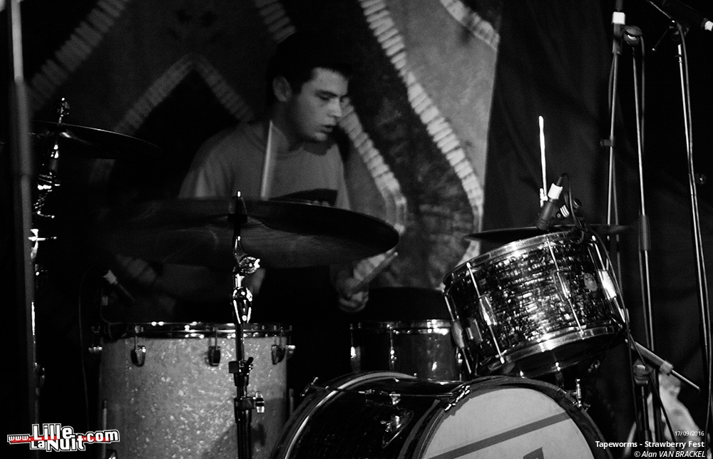 Strawberry Fest 2016 à la Péniche de Lille – jour 1 : Camera + Klaus Johann Grobe + Shadow Motel + Tapeworms en live - photo n°5