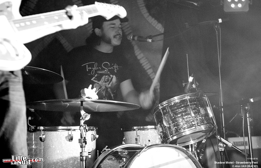 Strawberry Fest 2016 à la Péniche de Lille – jour 1 : Camera + Klaus Johann Grobe + Shadow Motel + Tapeworms en live - photo n°3