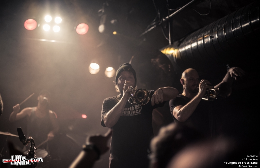 Youngblood Brass Band + Sorg & Napoleon Maddox aux 4Ecluses en live - photo n°11