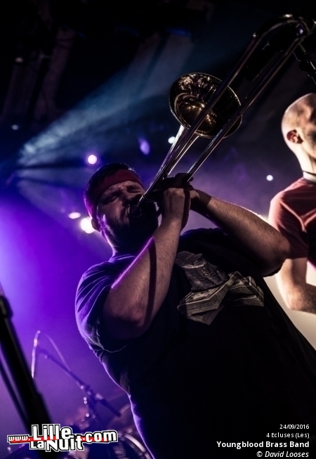 Youngblood Brass Band + Sorg & Napoleon Maddox aux 4Ecluses en live - photo n°5