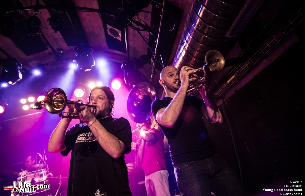 Youngblood Brass Band + Sorg & Napoleon Maddox aux 4Ecluses en live - photo n°2