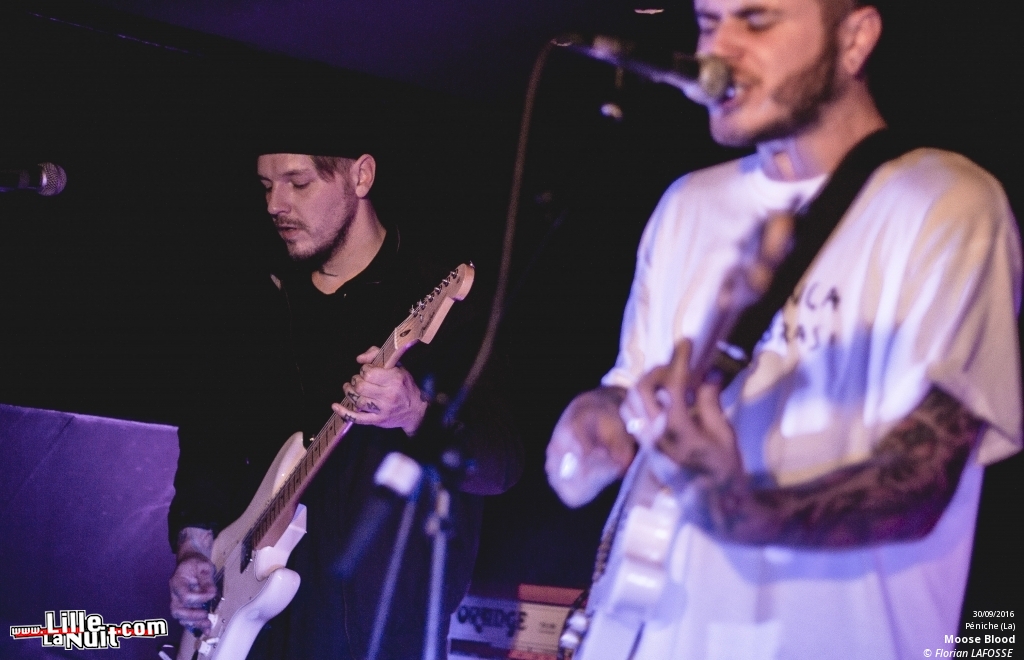 Moose Blood + Luca Brasi à la Péniche en live - photo n°9