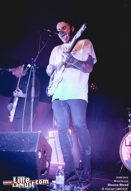 Moose Blood + Luca Brasi à la Péniche en live - photo n°4