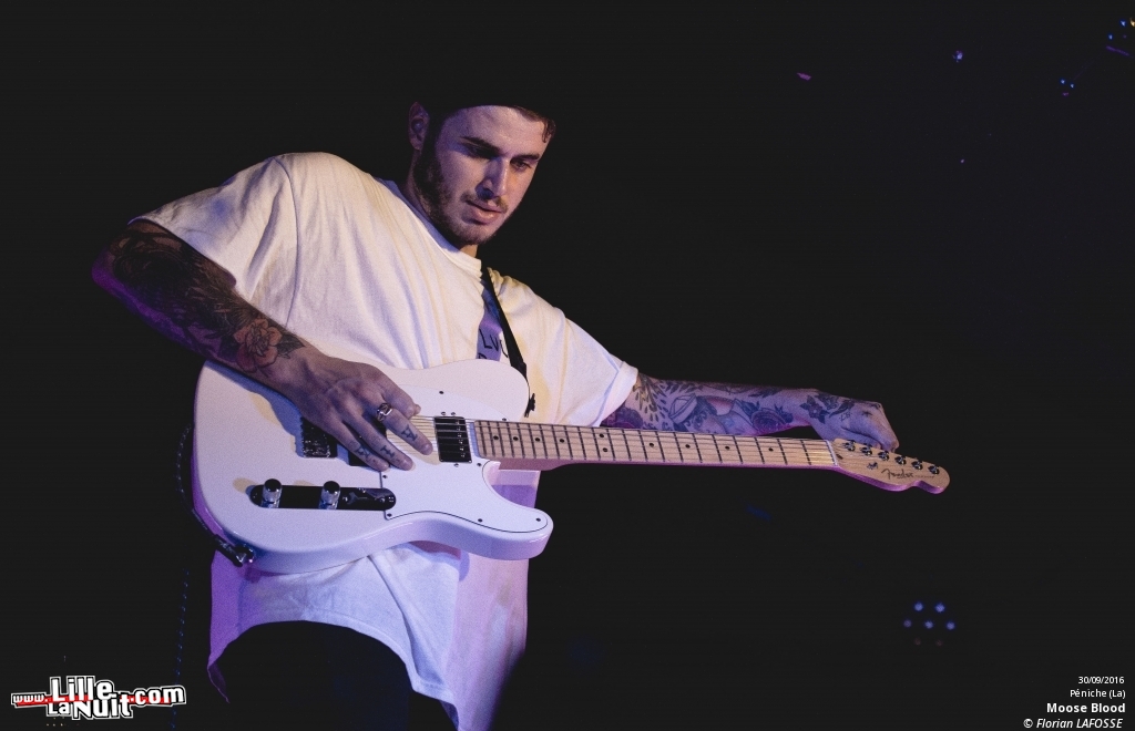 Moose Blood + Luca Brasi à la Péniche en live - photo n°12