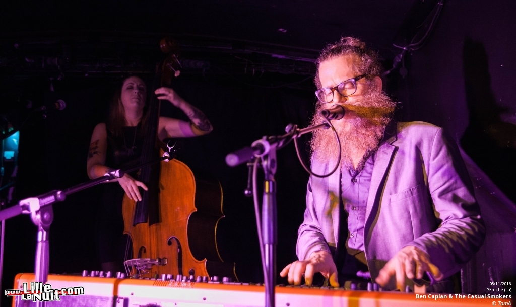 Ben Caplan & The Casual Smokers à la Péniche Lille en live - photo n°14