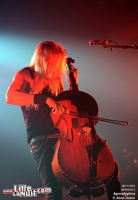 Apocalyptica + Dagoba à l’Aéronef en live - photo n°1
