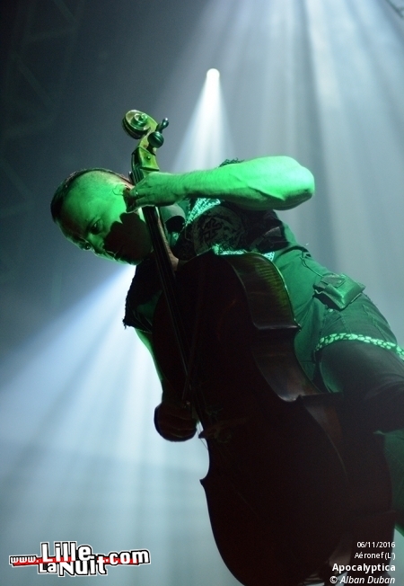 Apocalyptica + Dagoba à l’Aéronef en live - photo n°9