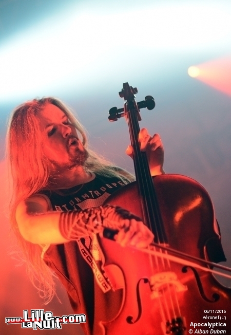 Apocalyptica + Dagoba à l’Aéronef en live - photo n°2