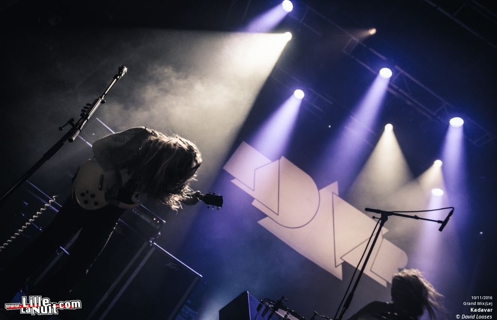 Kadavar + Stray Train au Grand Mix en live - photo n°3